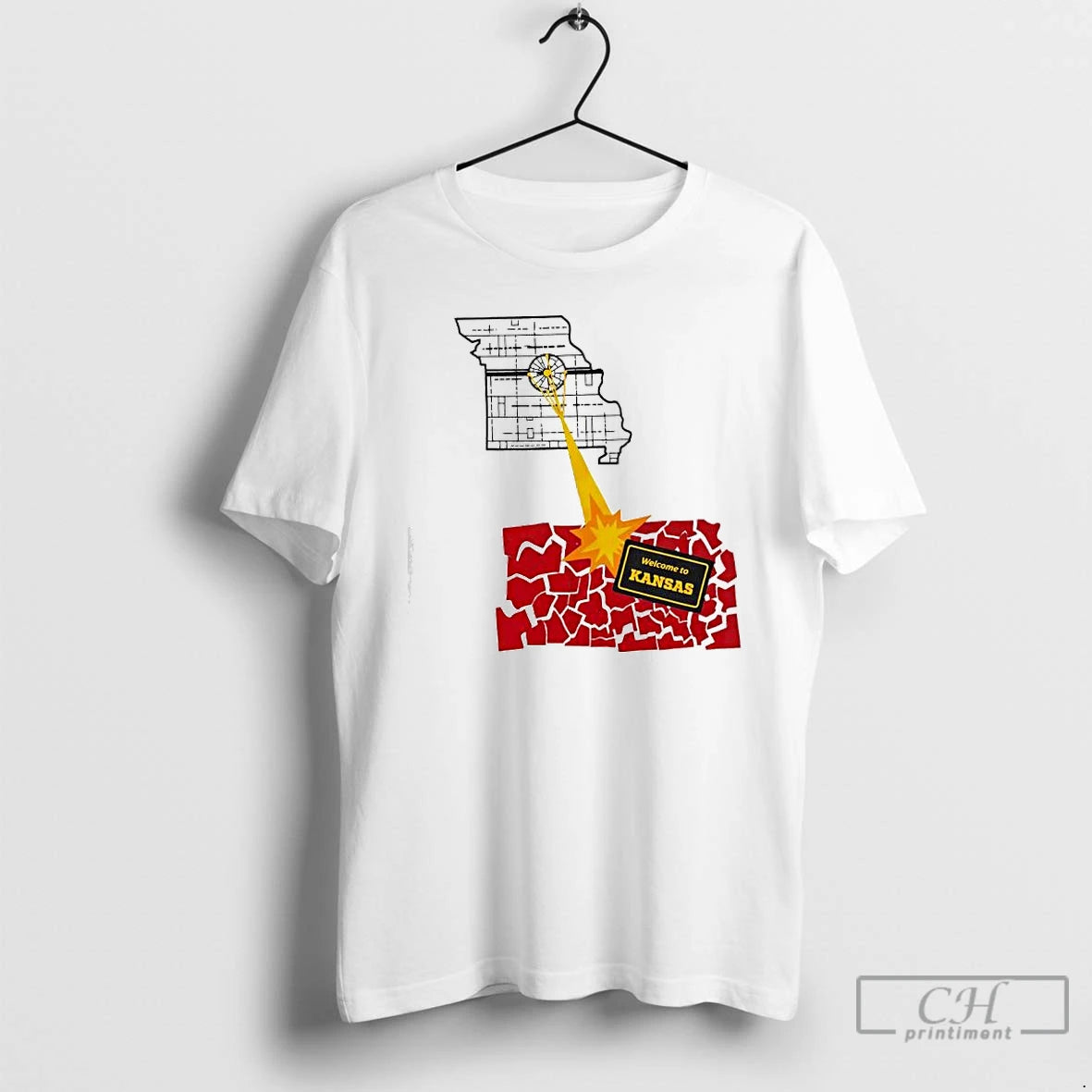 Premium Missouri Border Blast Welcome To Kansas T-Shirts, Hoodie, Sweatshirt | CiraTrend.com