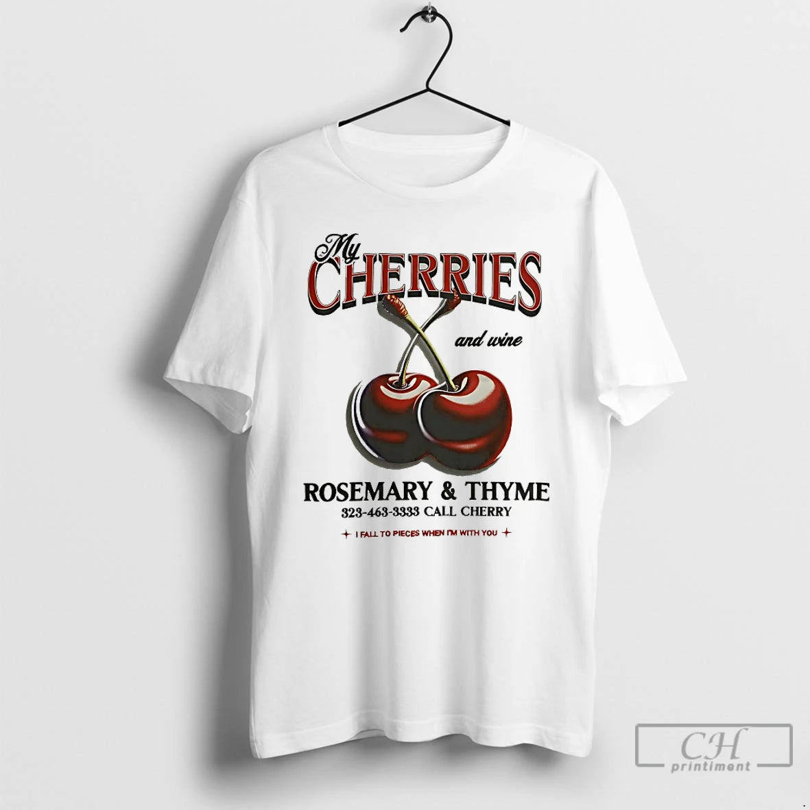 Premium My Cherries And Wine Rose Mary And Thyme T-Shirts, Hoodie, Sweatshirt | CiraTrend.com