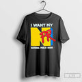 Premium Npr I Want My National Public Radio T-Shirts, Hoodie, Sweatshirt | CiraTrend.com