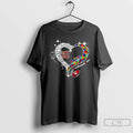 Premium New York Giants Autism Accept Understand Love Football Heart T-Shirts, Hoodie, Sweatshirt | CiraTrend.com