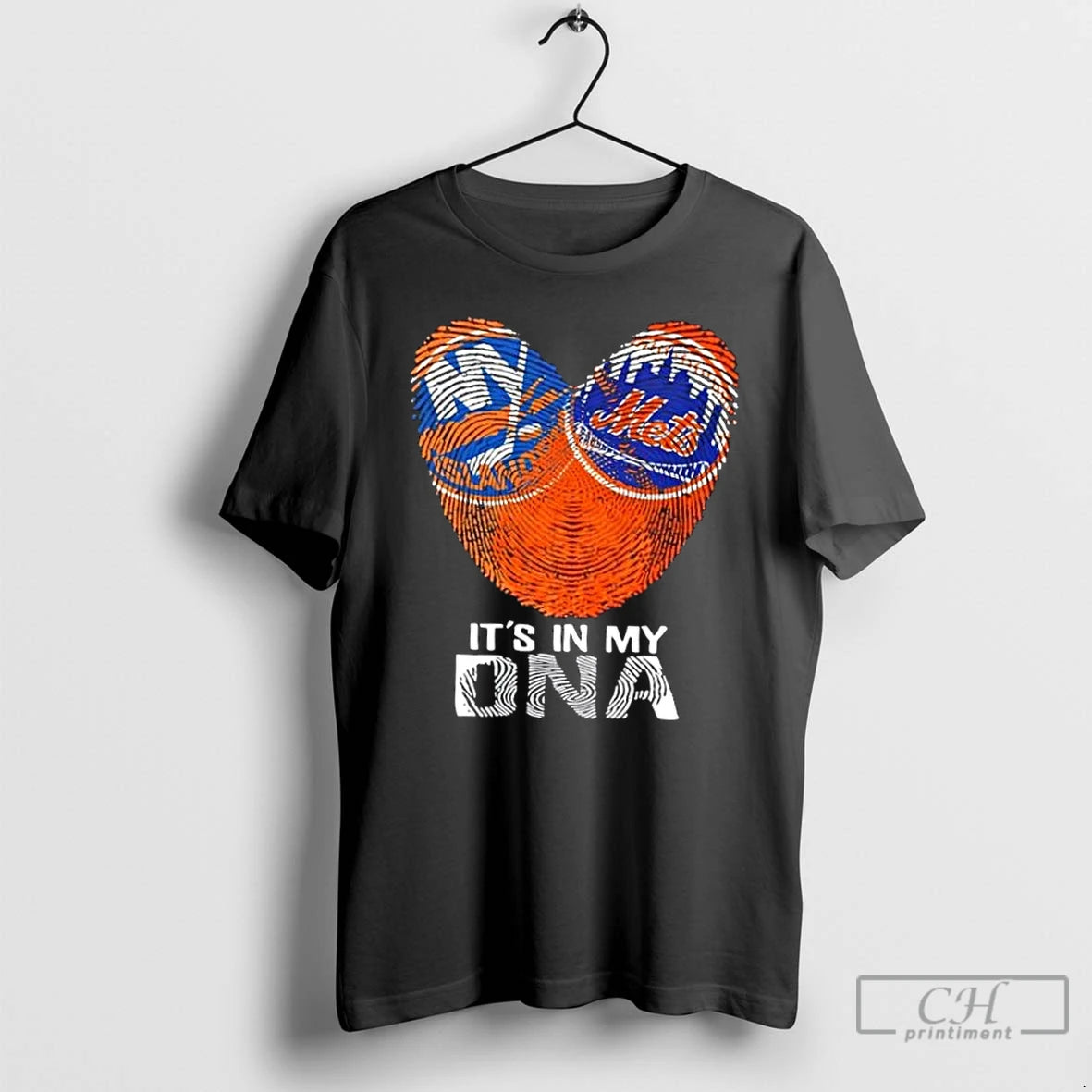 Premium New York City Sports Islanders X Mets Its In My Dna Fingerprint Heart T-Shirts, Hoodie, Sweatshirt | CiraTrend.com