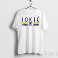 Premium Nikola Jokic 15 Denver Nuggets Player Name And Number T-Shirts, Hoodie, Sweatshirt | CiraTrend.com