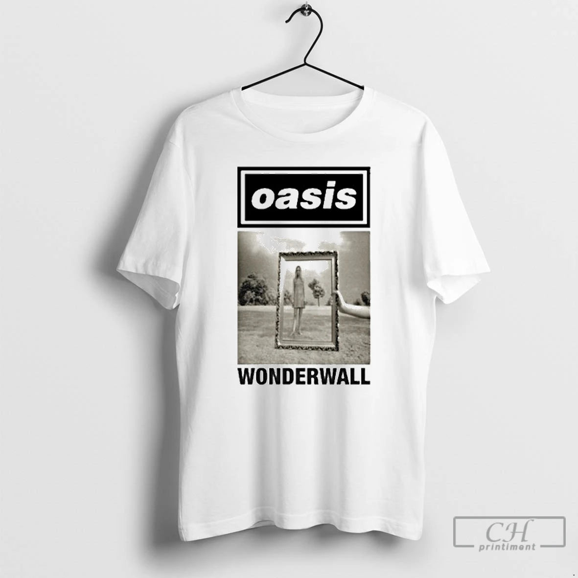 Premium Oasis Wonderwall Single T Shirts
