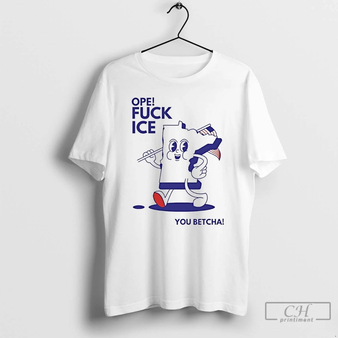 Premium Open Fuck Ice You Betcha Minnesota Map T-Shirts, Hoodie, Sweatshirt | CiraTrend.com