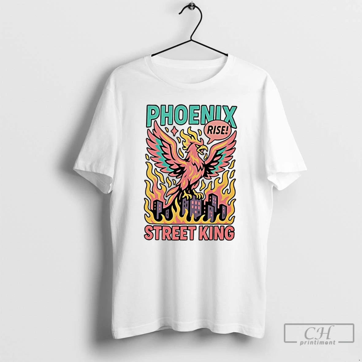Premium Phoenix Rise Street King T-Shirts, Hoodie, Sweatshirt | CiraTrend.com