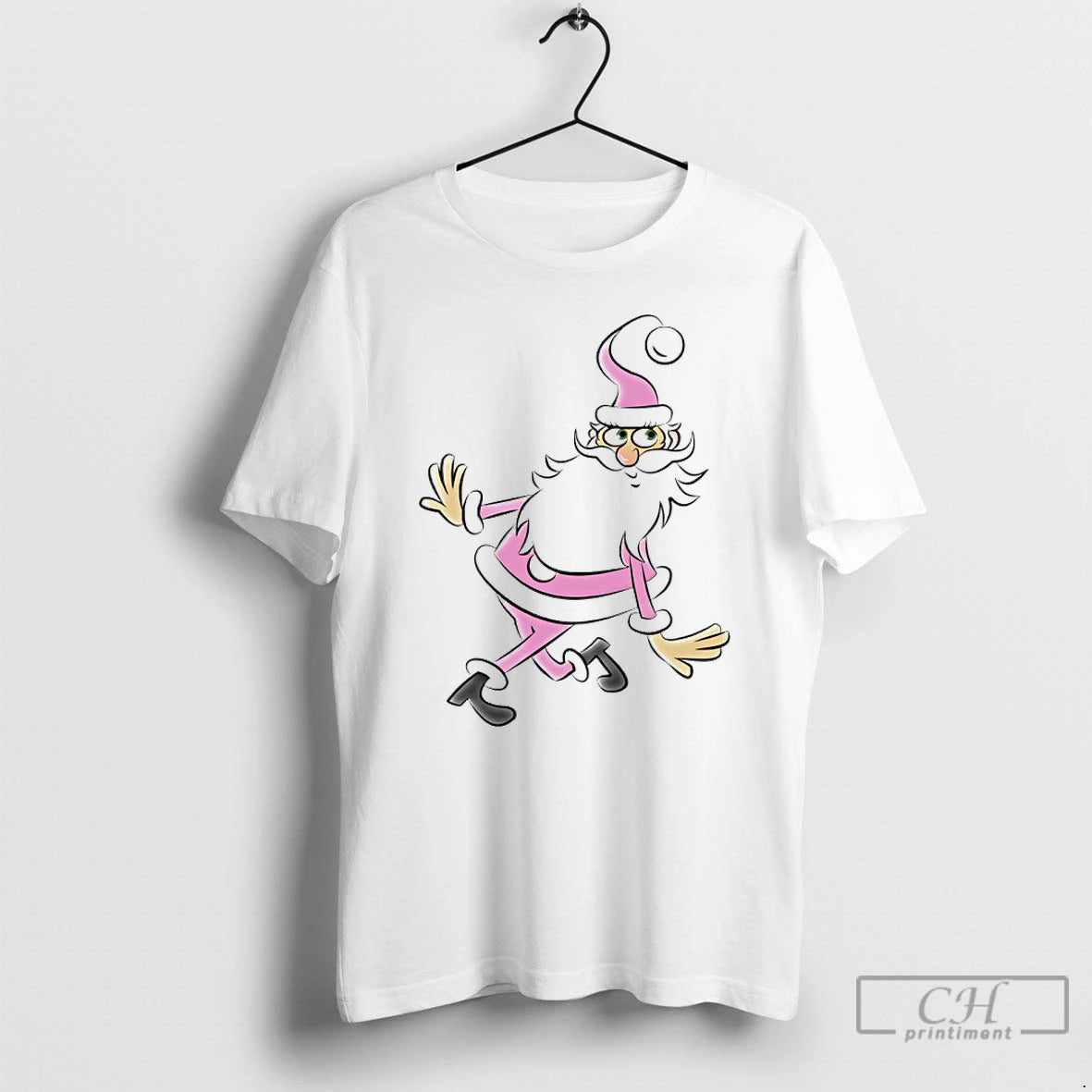 Premium Pink Santa Claus Swish Kringle Funny Christmas 2025 T-Shirts, Hoodie, Sweatshirt | CiraTrend.com