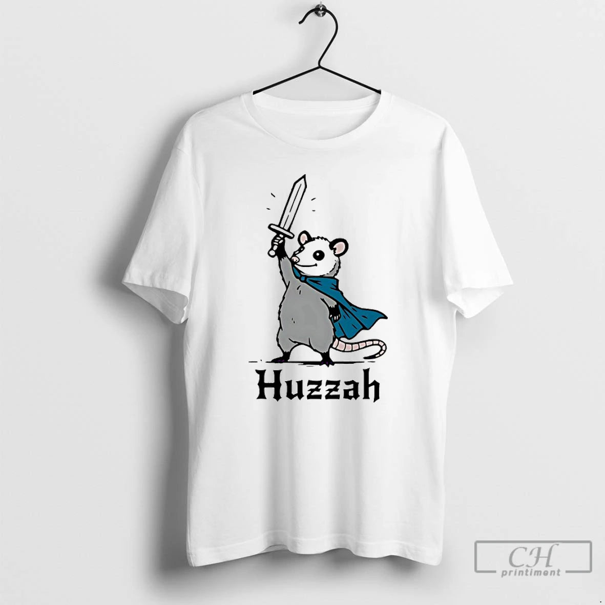 Premium Possum Knight Huzzah Meme T-Shirts, Hoodie, Sweatshirt | CiraTrend.com