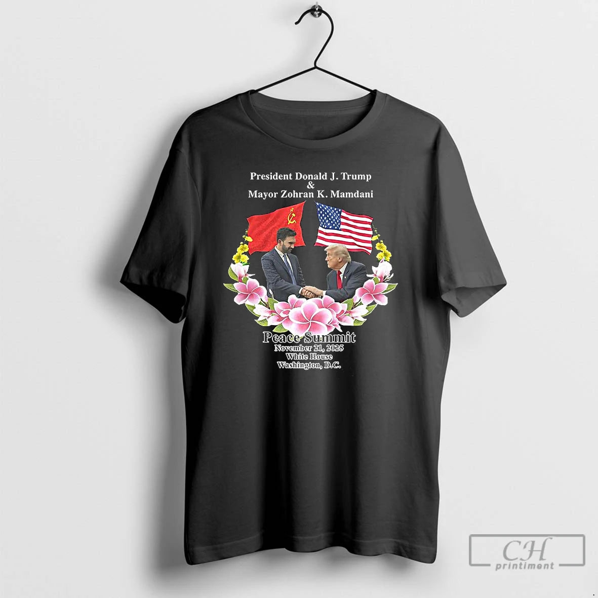 Premium President Donald Trump And Mayor Zohran Mamdani Peace Summit 2025 T-Shirts, Hoodie, Sweatshirt | CiraTrend.com
