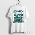 Premium Raccoon Hiding From Negative People T-Shirts, Hoodie, Sweatshirt | CiraTrend.com