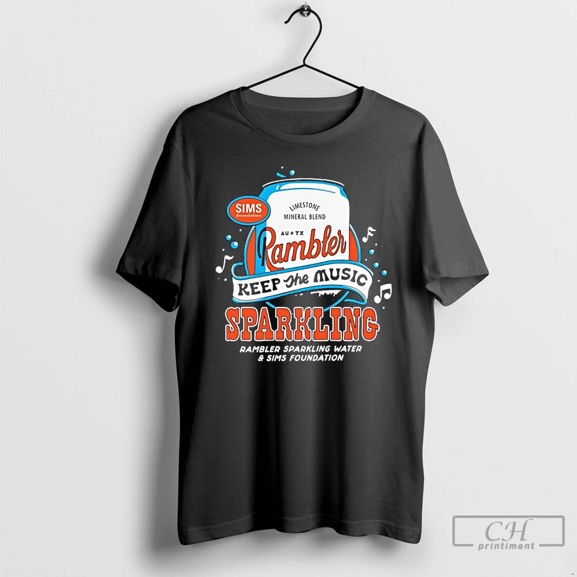 Premium Rambler Sparkling Water Keep The Music Sparkling Rambler Sparkling Water Sims Foundation T Shirts Hoodie, Sweatshirt