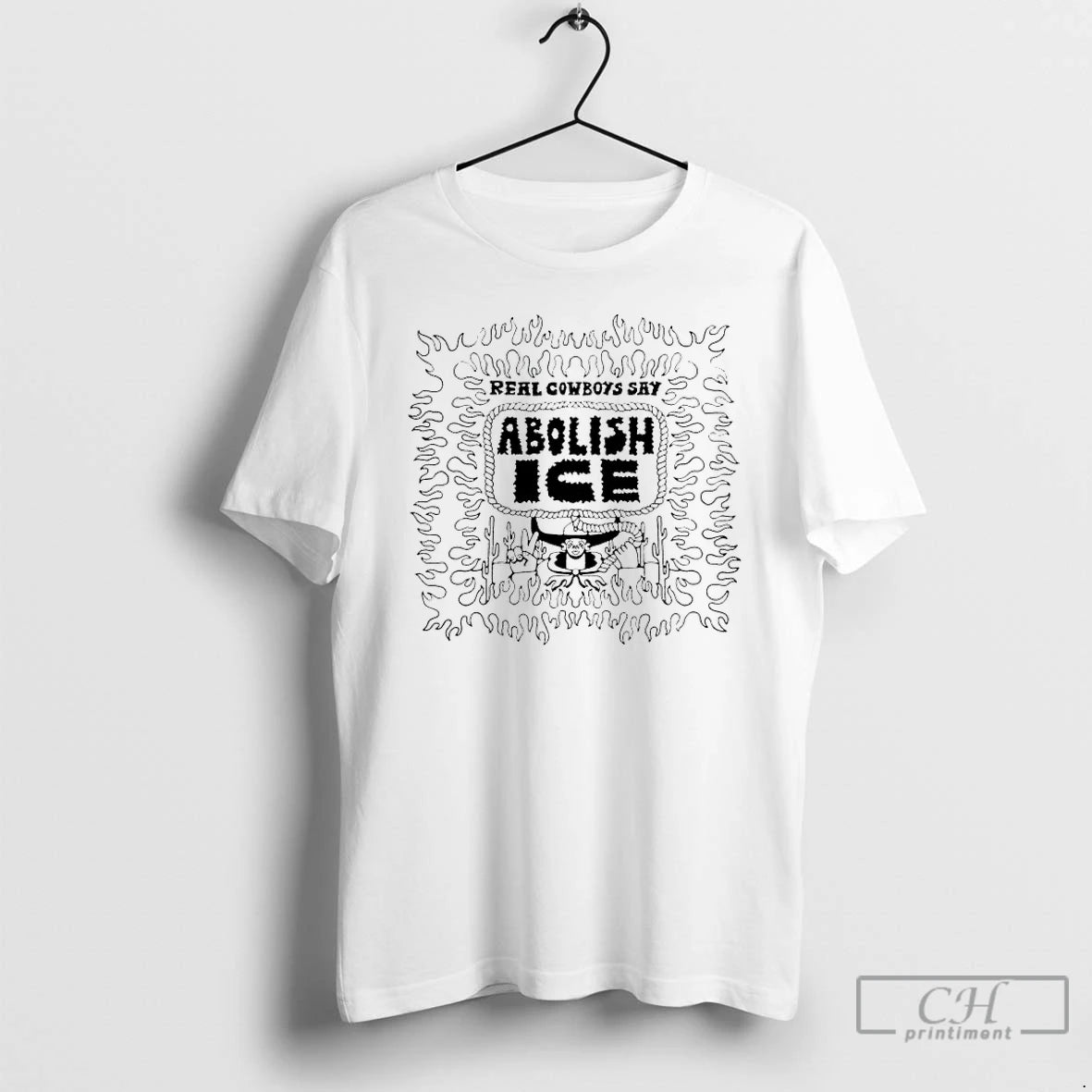 Premium Real Cowboys Say Abolish Ice T-Shirts, Hoodie, Sweatshirt | CiraTrend.com