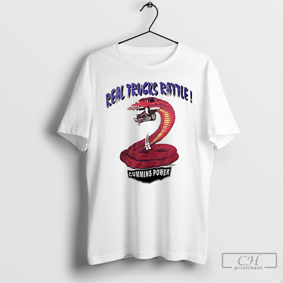 Premium Real Truck Rattle Cummins Power T-Shirts, Hoodie, Sweatshirt | CiraTrend.com