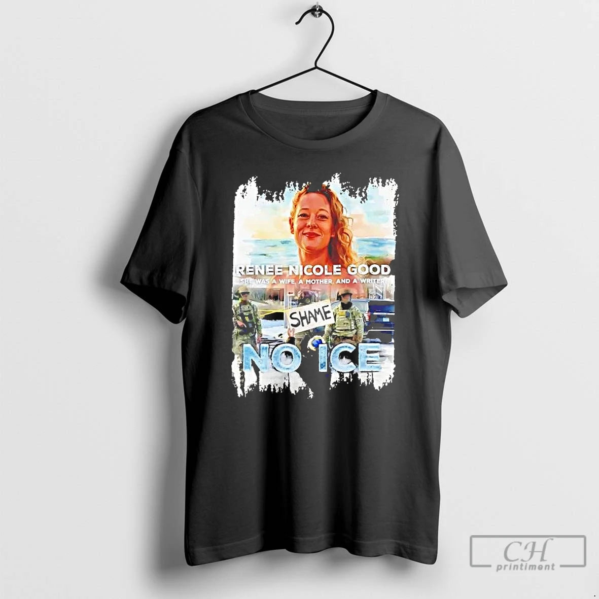 Premium Renee Nicole Good She Was A Wife A Mother And A Writer T Shirts Hoodie, Sweatshirt | CiraTrend.com