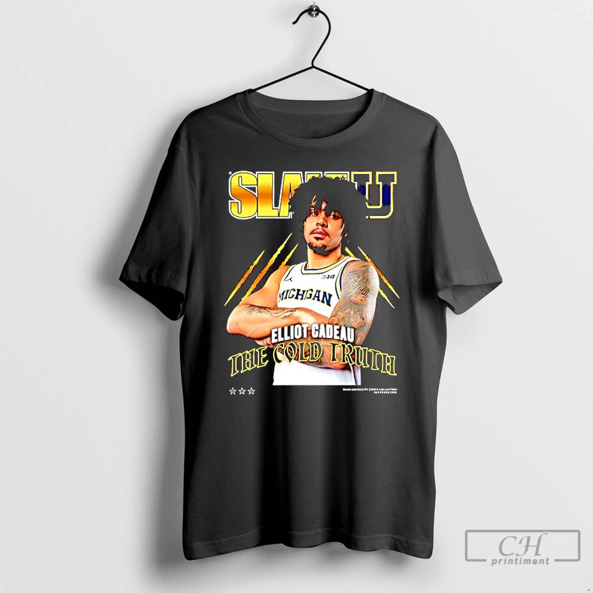 Premium Slam Elliot Cadeau The Cold Truth Michigan Jersey T-Shirts, Hoodie, Sweatshirt | CiraTrend.com