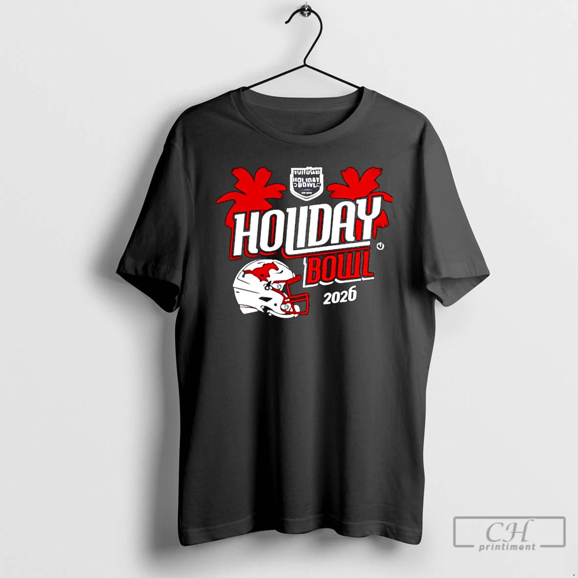 Premium Smu Mustangs 2025 Holiday Bowl Helmet Christmas T-Shirts, Hoodie, Sweatshirt | CiraTrend.com