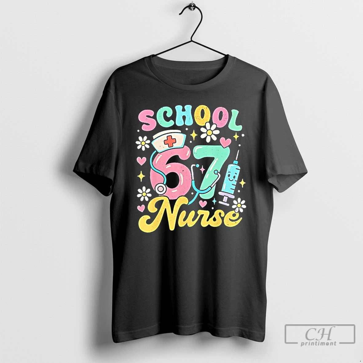 Premium School Nurse 67 Cute Medical Retro T-Shirts, Hoodie, Sweatshirt | CiraTrend.com