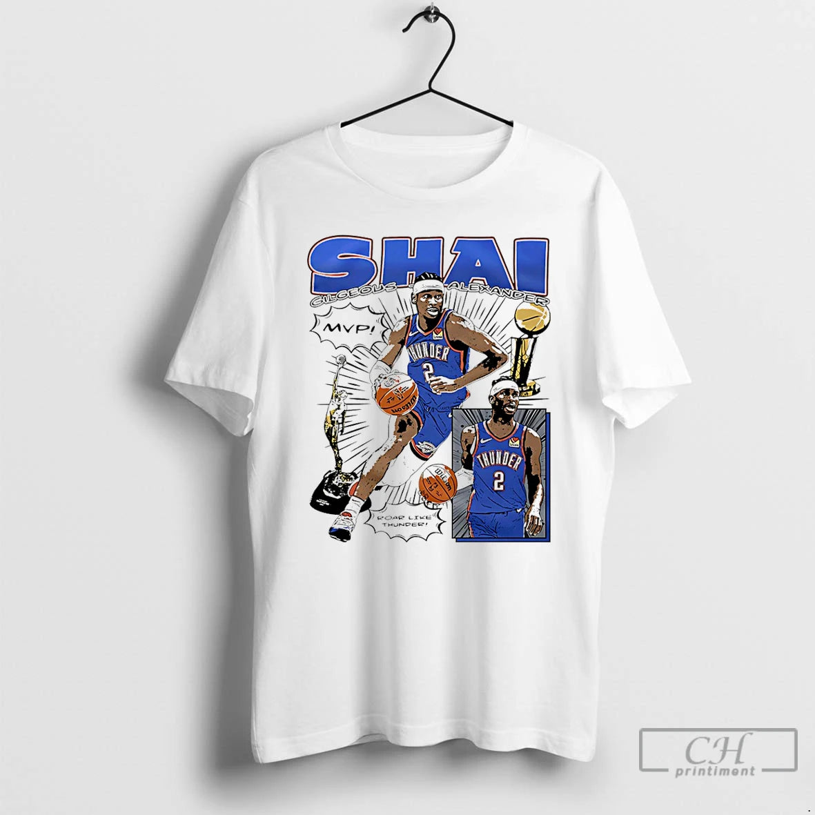 Premium Shai Gilgeous Alexander Oklahoma City Thunder Comic T-Shirts, Hoodie, Sweatshirt | CiraTrend.com