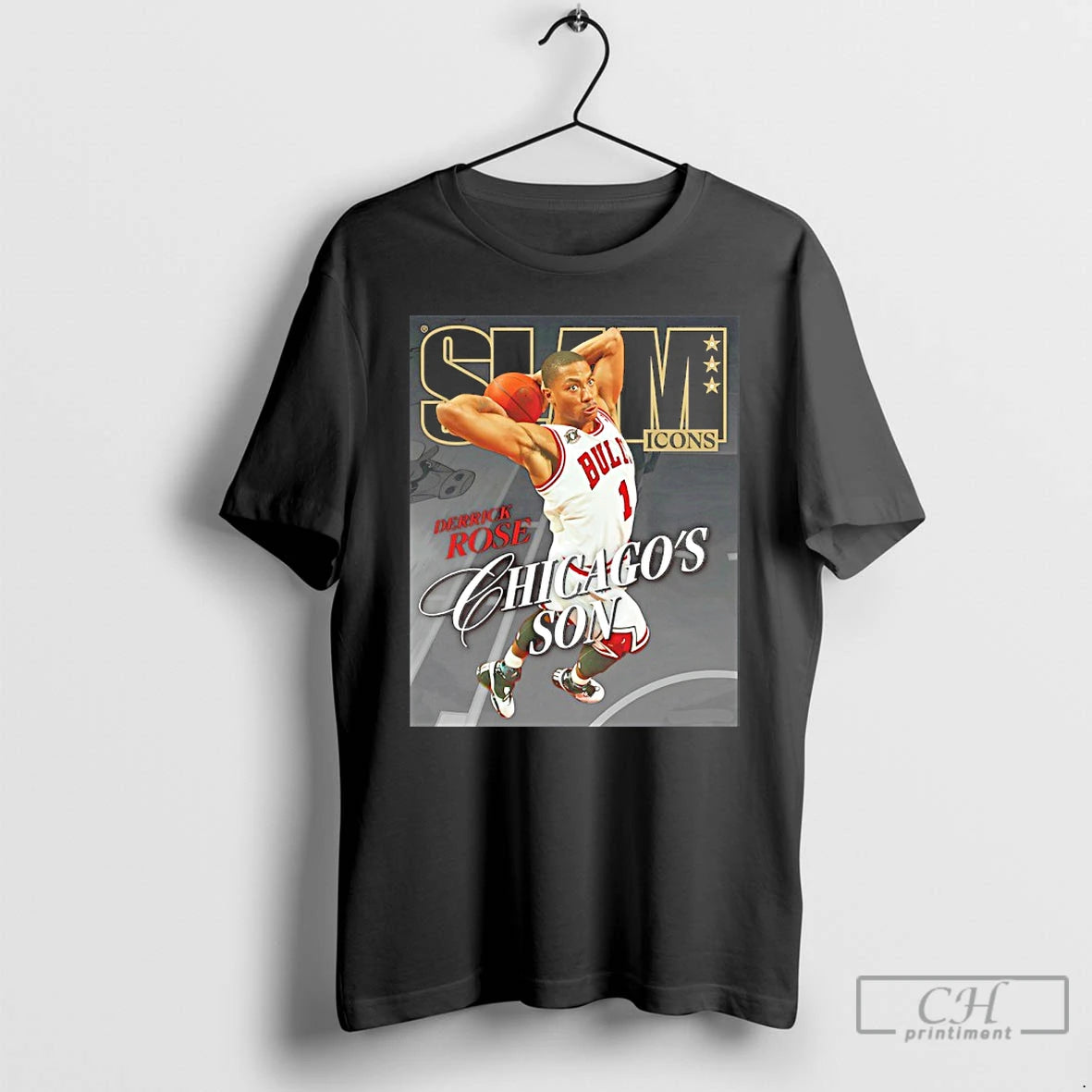 Premium Slam Icons Legend Derrick Rose Chicagos Son 2026 T-Shirts, Hoodie, Sweatshirt | CiraTrend.com