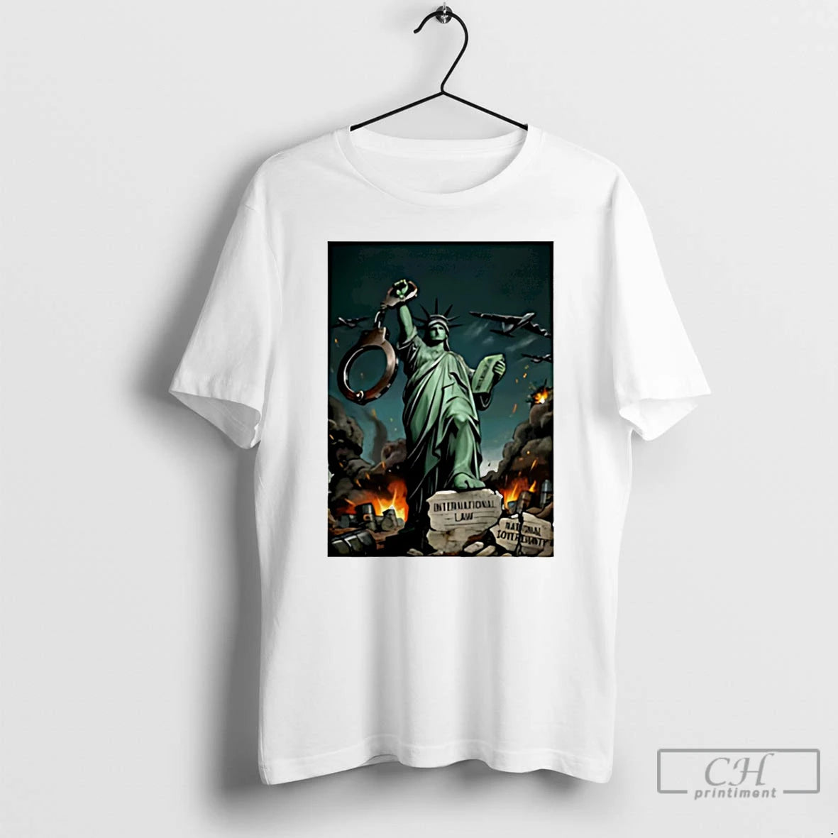 Premium Statue Of Liberty Imperialism International Law National Sovereignty T-Shirts, Hoodie, Sweatshirt | CiraTrend.com