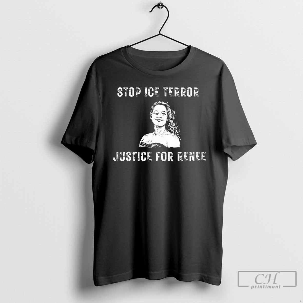 Premium Stop Ice Terror Justice For Renee Nicole Good T-Shirts, Hoodie, Sweatshirt | CiraTrend.com