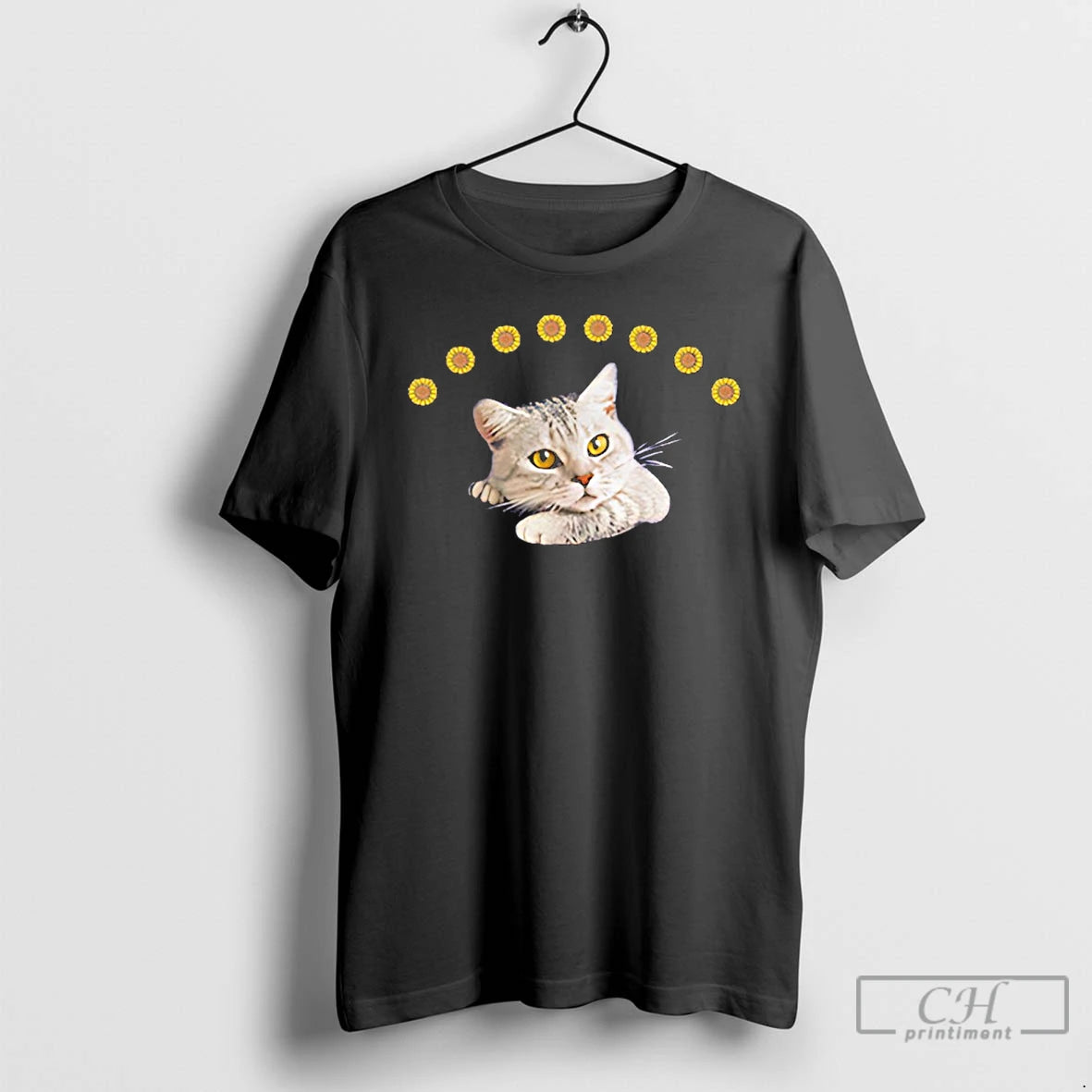 Premium Sunflower Cat Meme T-Shirts, Hoodie, Sweatshirt | CiraTrend.com