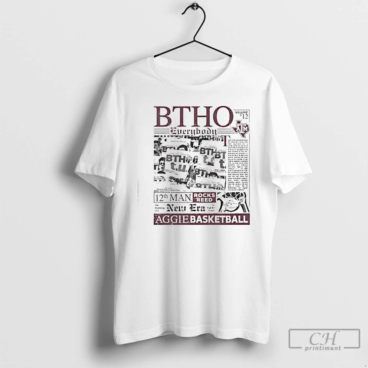 Premium Texas Am Aggies Btho Everybody Basketball T-Shirts, Hoodie, Sweatshirt | CiraTrend.com