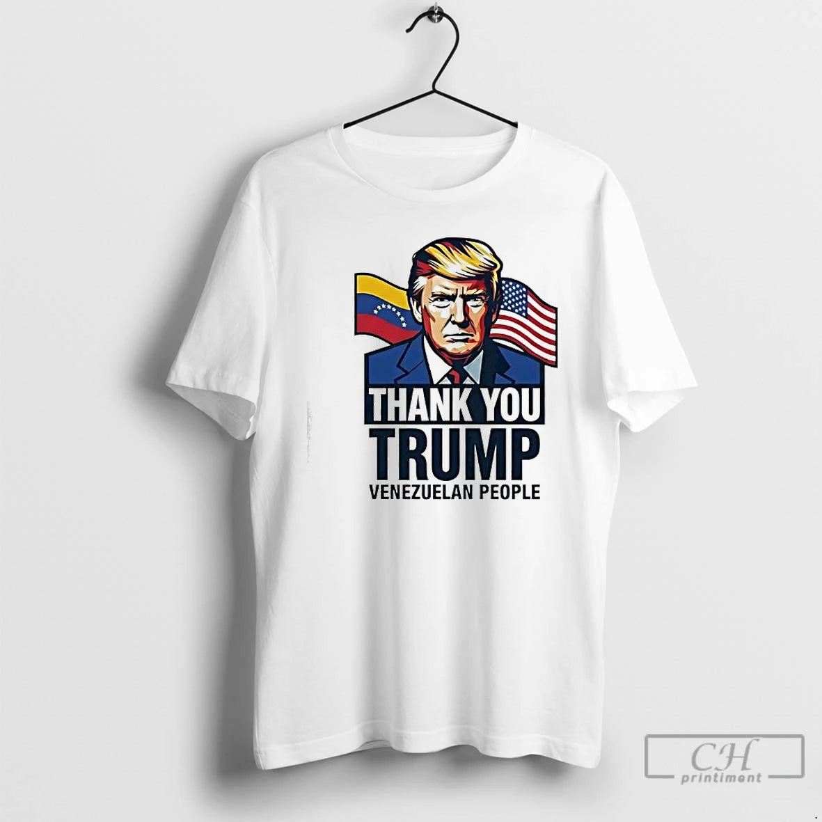Premium Thank You Trump Venezuelan People Graphic T-Shirts, Hoodie, Sweatshirt | CiraTrend.com