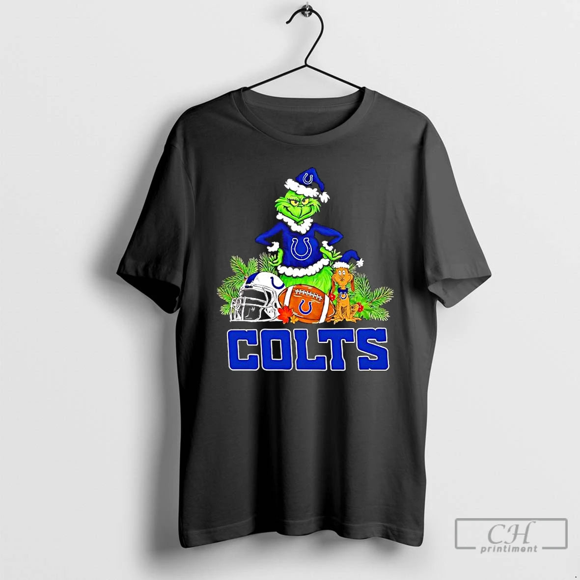 Premium The Grinch And Max Indianapolis Colts Christmas Helmet Items T-Shirts, Hoodie, Sweatshirt | CiraTrend.com