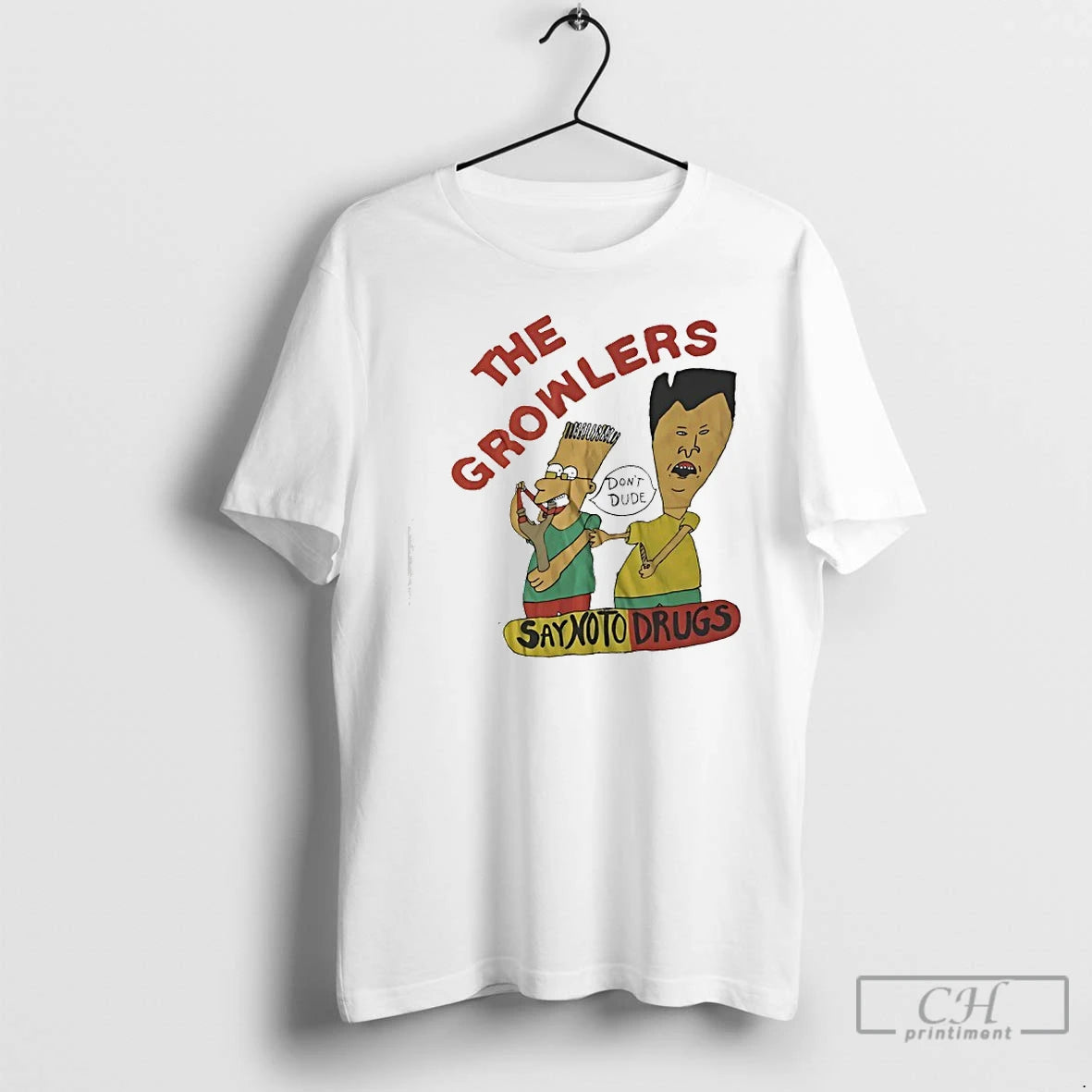 Premium The Growlers Say No To Drugs T-Shirts, Hoodie, Sweatshirt | CiraTrend.com