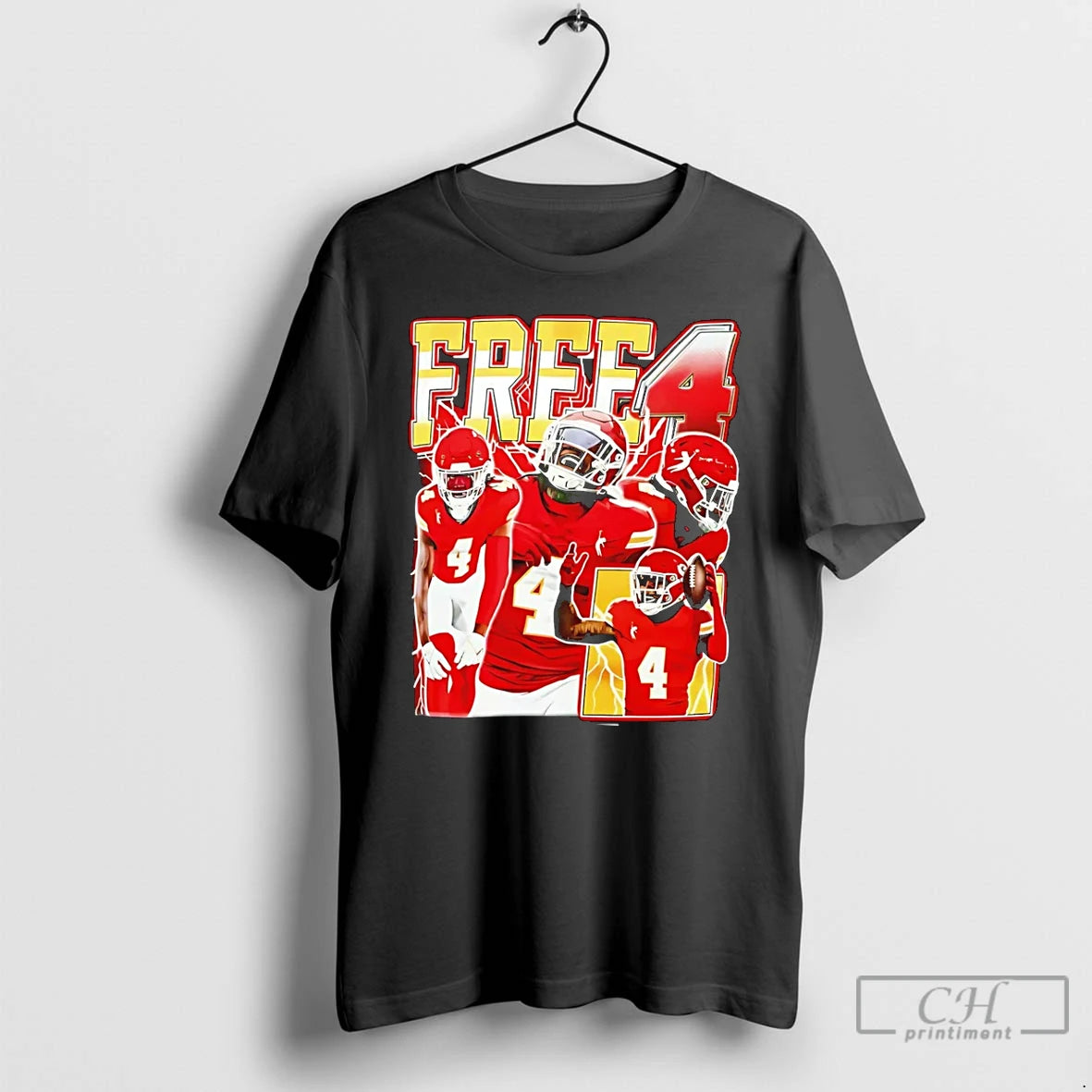 Premium Travis Kelce Tyquan Thornton Rashee Rice Free 4 T-Shirts, Hoodie, Sweatshirt | CiraTrend.com