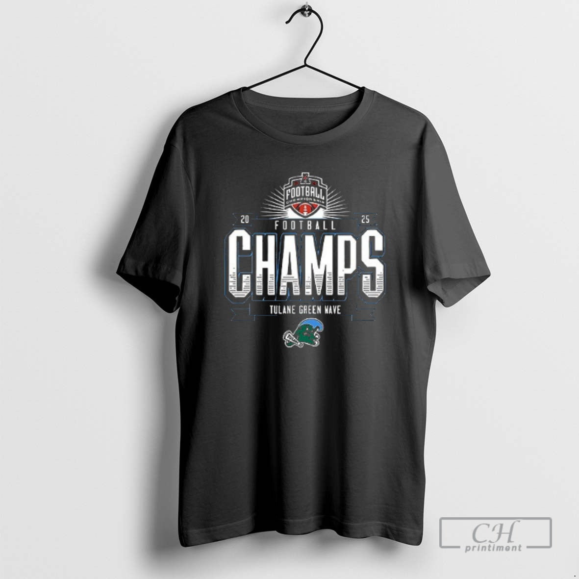 Premium Tulane Green Wave American Football Champions Logo Double Graphic Shirt Sweater Hoodie, Sweatshirt | CiraTrend.com