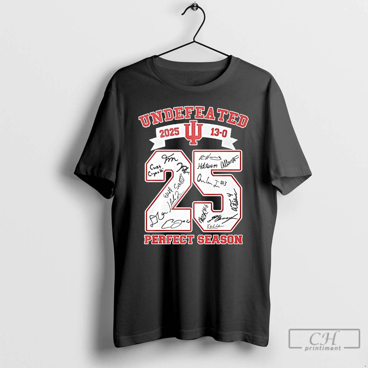 Premium Undefeated 2025 Indiana University Hoosiers Perfect Season Signatures T-Shirts, Hoodie, Sweatshirt | CiraTrend.com