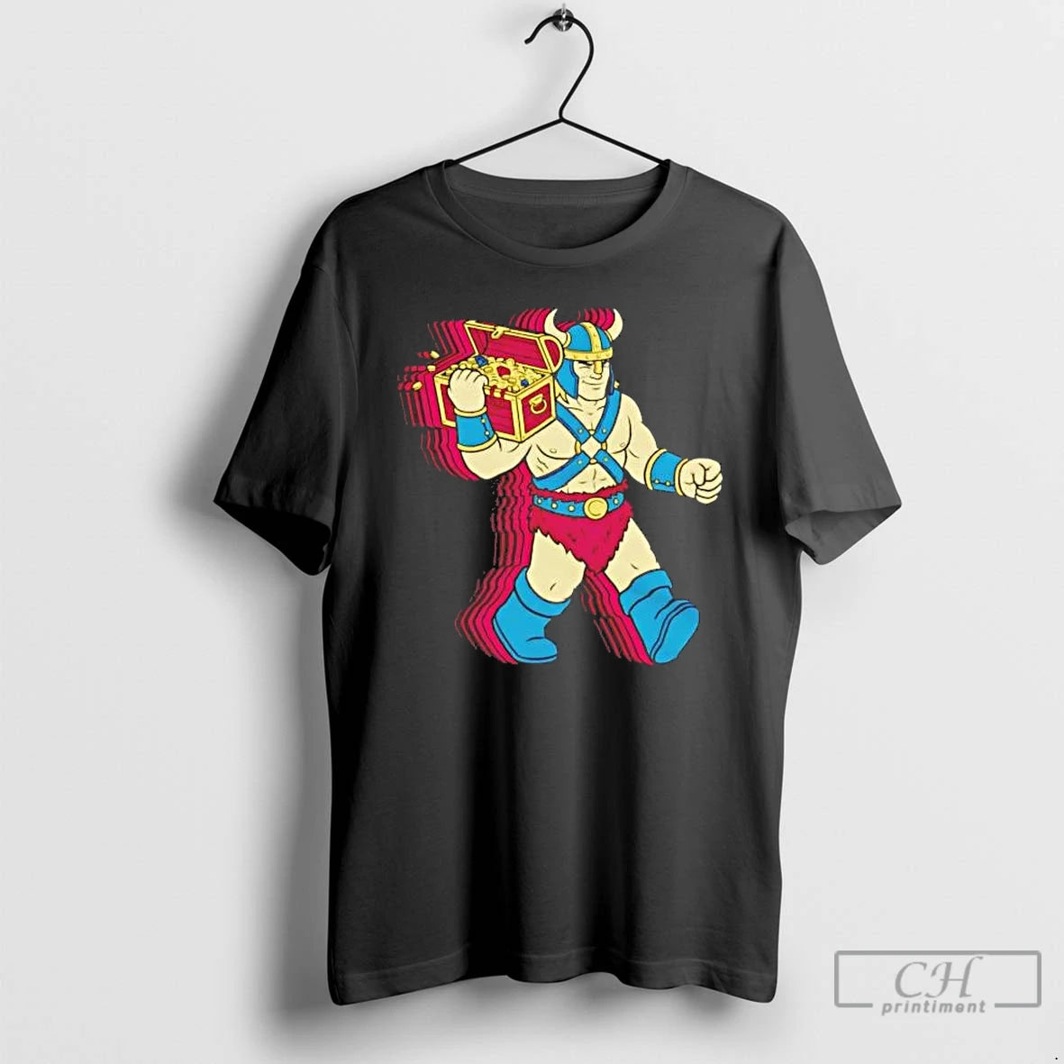 Premium Viking Carry The Treasure Chest T-Shirts, Hoodie, Sweatshirt | CiraTrend.com