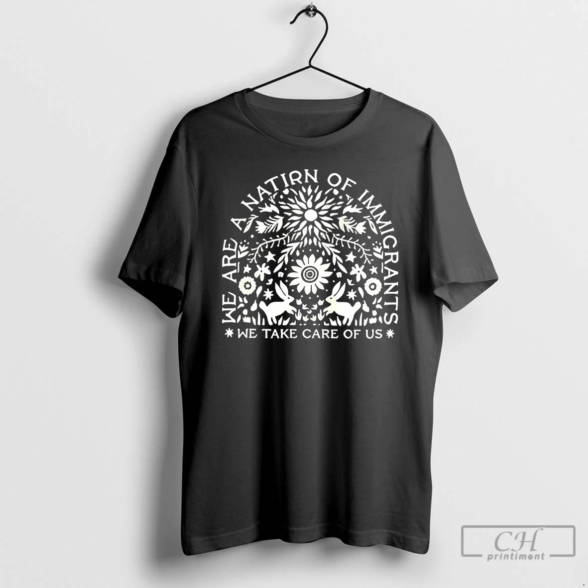 Premium We Are A Nation Of Immigrations Abolish Ice T-Shirts, Hoodie, Sweatshirt | CiraTrend.com