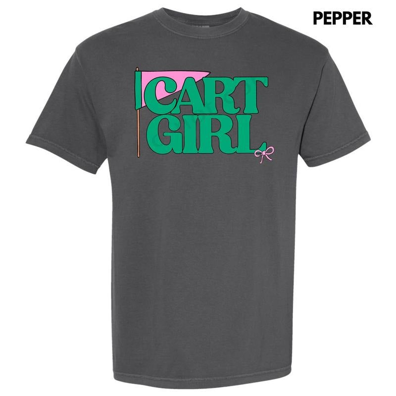 Preppy Cart Girl Comfort Colors T-Shirt Hoodie, Sweatshirt | CiraTrend.com