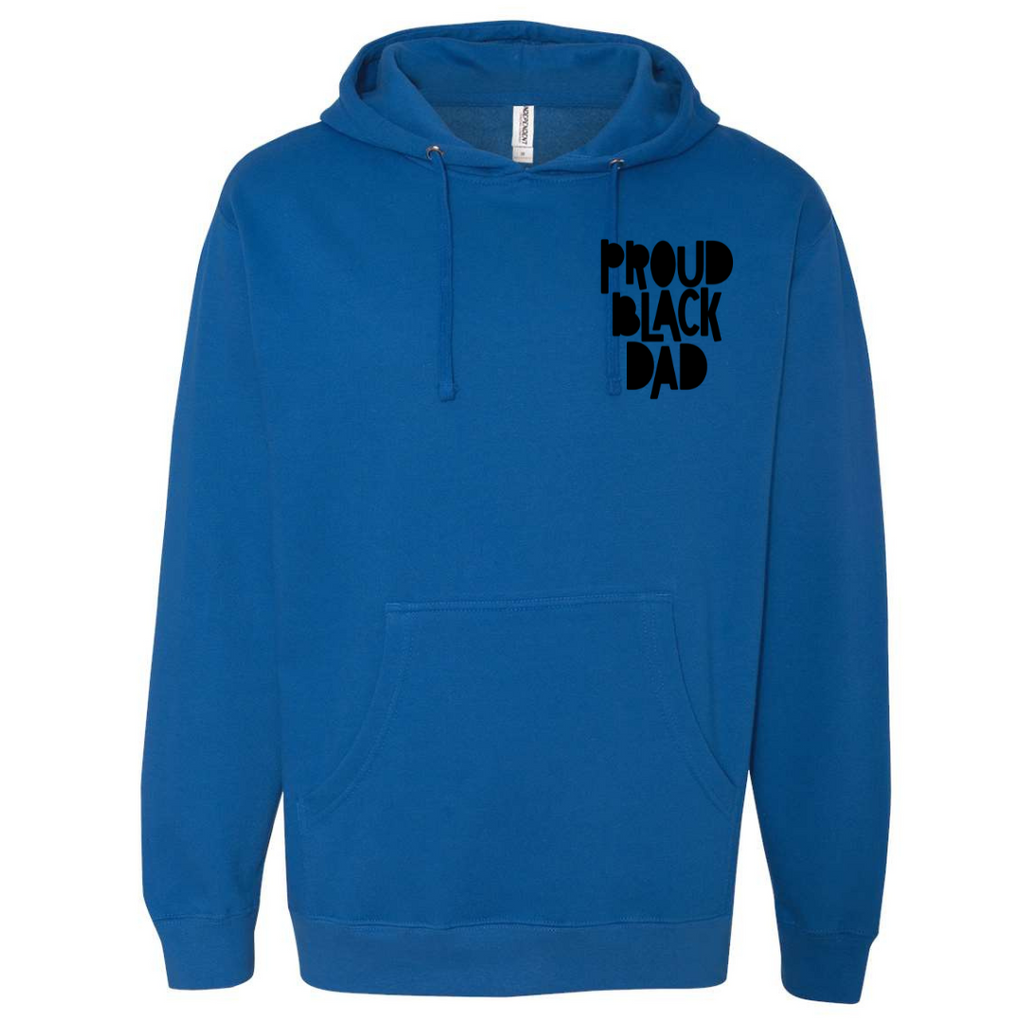 Proud Black Dad Hooded Sweatshirt  for Fathers T-Shirts, Hoodie | CiraTrend.com (Image 3)