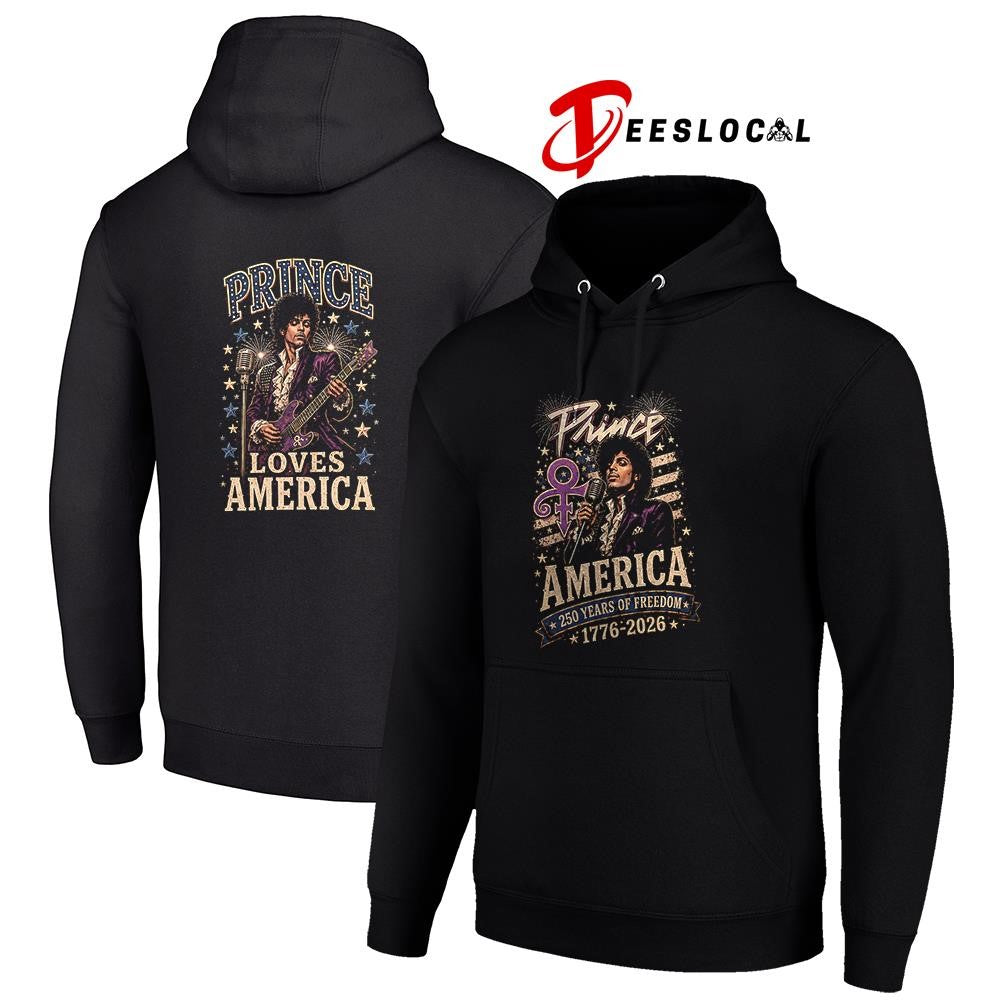 Prince America 250 years of freedom graphic shirt