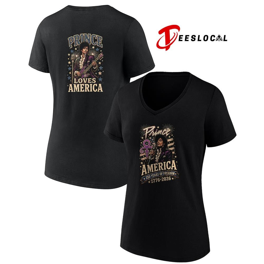 Prince America 250 years of freedom graphic shirt