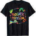 Progress Over Perfection Caterpillar Back To School Teacher T-Shirt Hoodie, Sweatshirt | CiraTrend.com