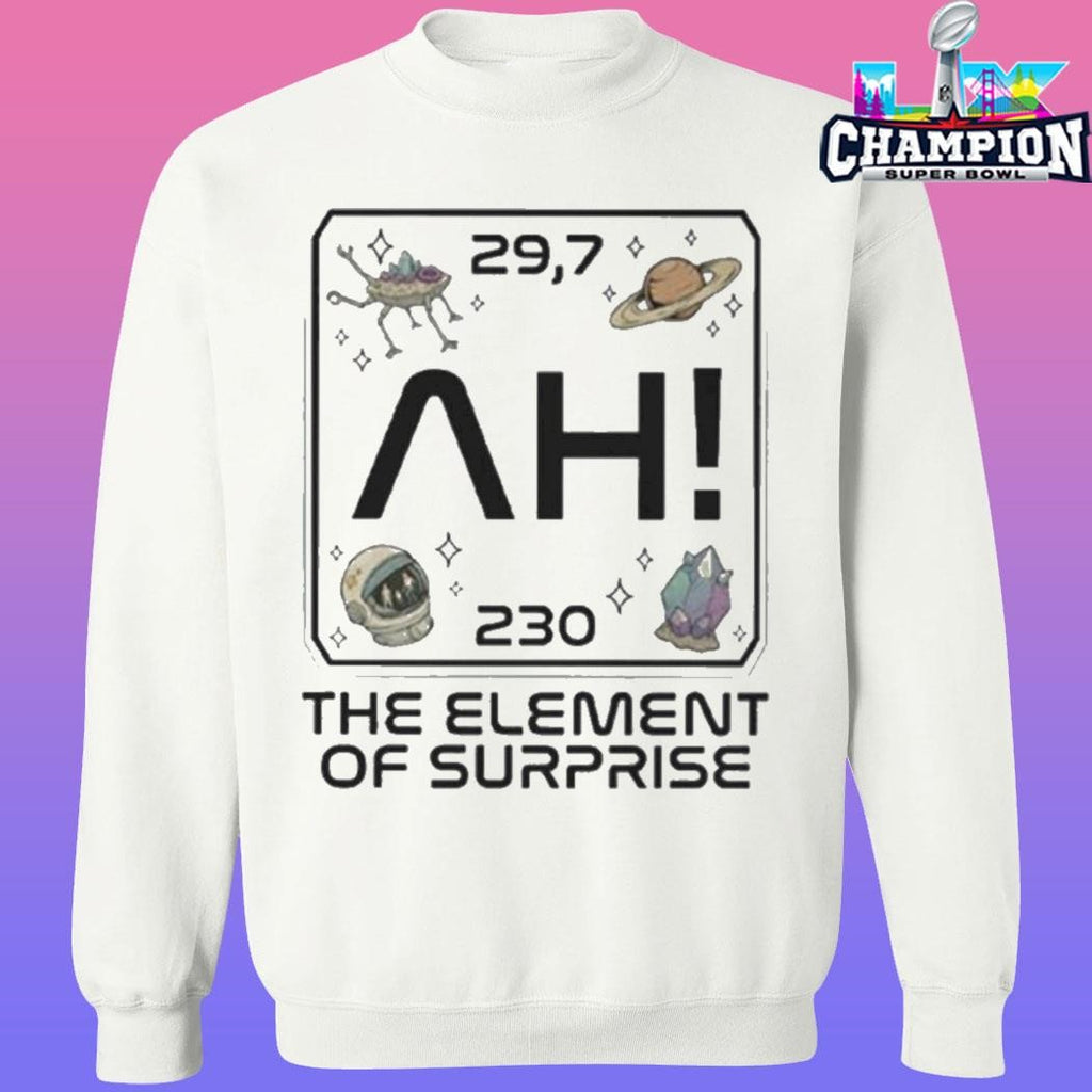 Project Hail Mary Ah Element Of Surprise Sci-fi Space Novel Shirt