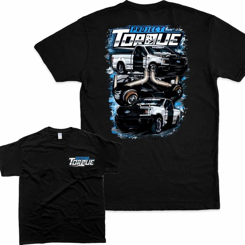 Project Torque Car Double Sided T-Shirt Graphic , Streetwear for Everyone Top Crewneck Hoodie, Sweatshirt | CiraTrend.com