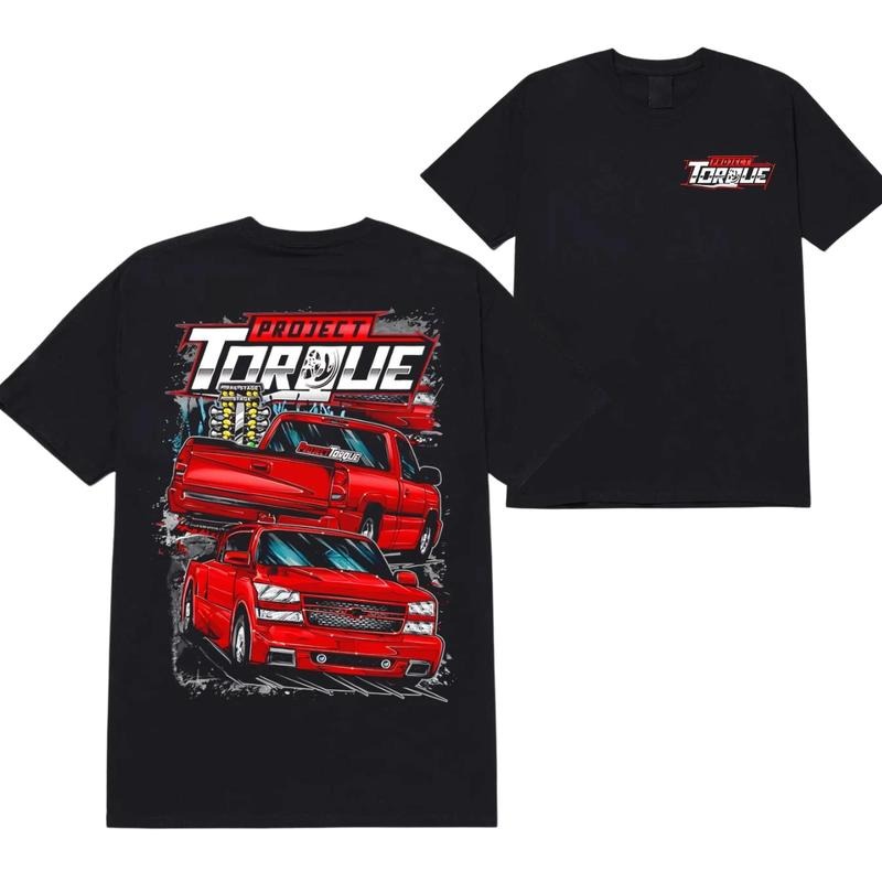 Project Torque Red Silverado Racing T-shirt, Stylish Car Merch for Automotive Enthusiasts Hoodie, Sweatshirt | CiraTrend.com