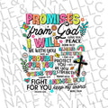 Promises From God DTF Transfer T-Shirts, Hoodie, Sweatshirt | CiraTrend.com