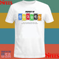Property Of Bet On Yourself Win Every Time Designed For Player Built For Hustlers Shirts