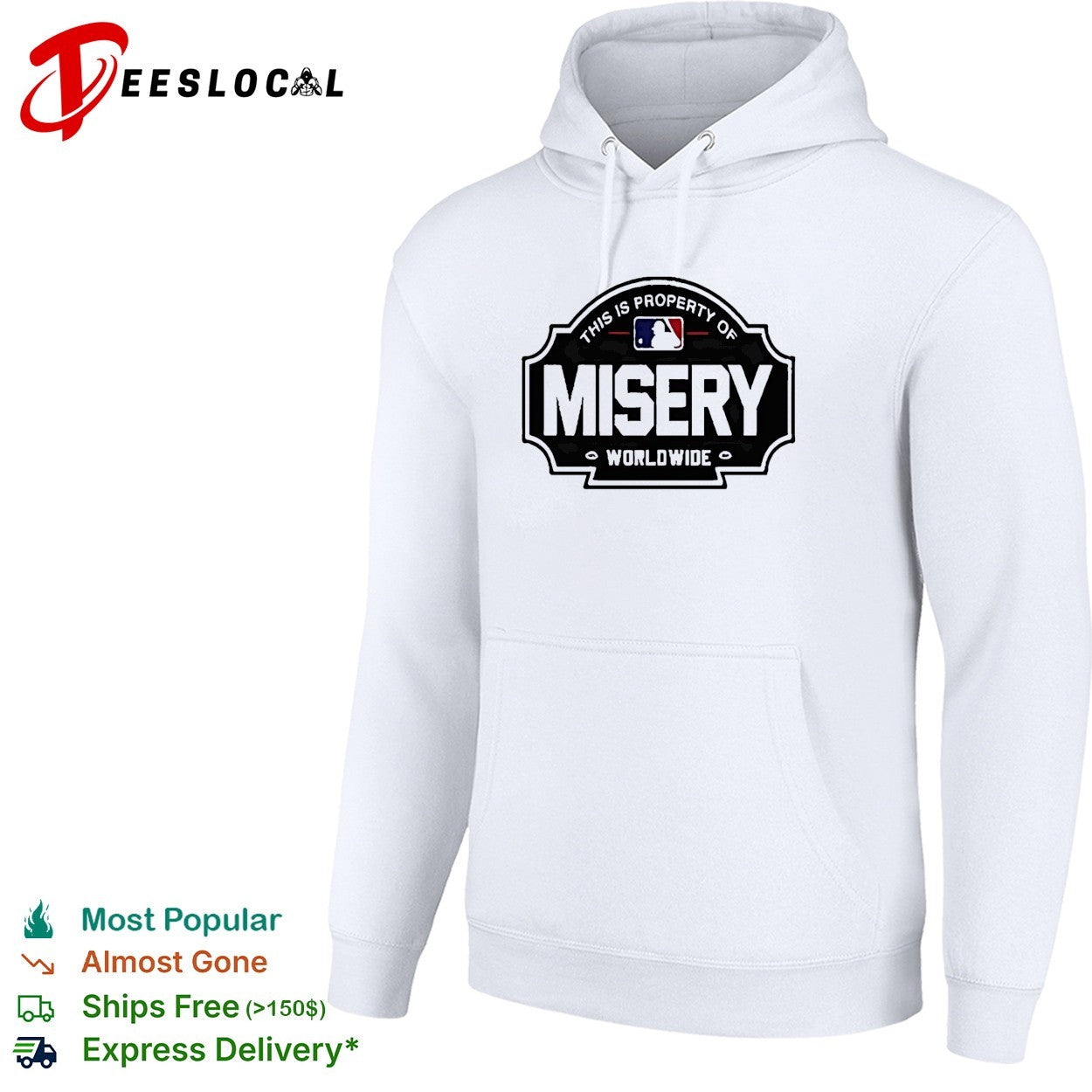 Property of misery worldwide shirt