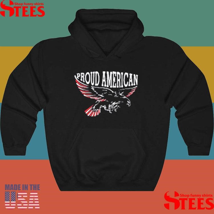 Proud American Flying Eagle T-shirt