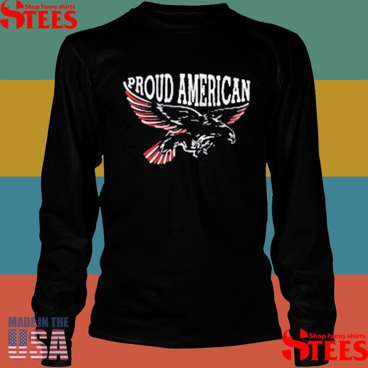 Proud American Flying Eagle T-shirt