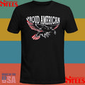 Proud American Flying Eagle T-shirt