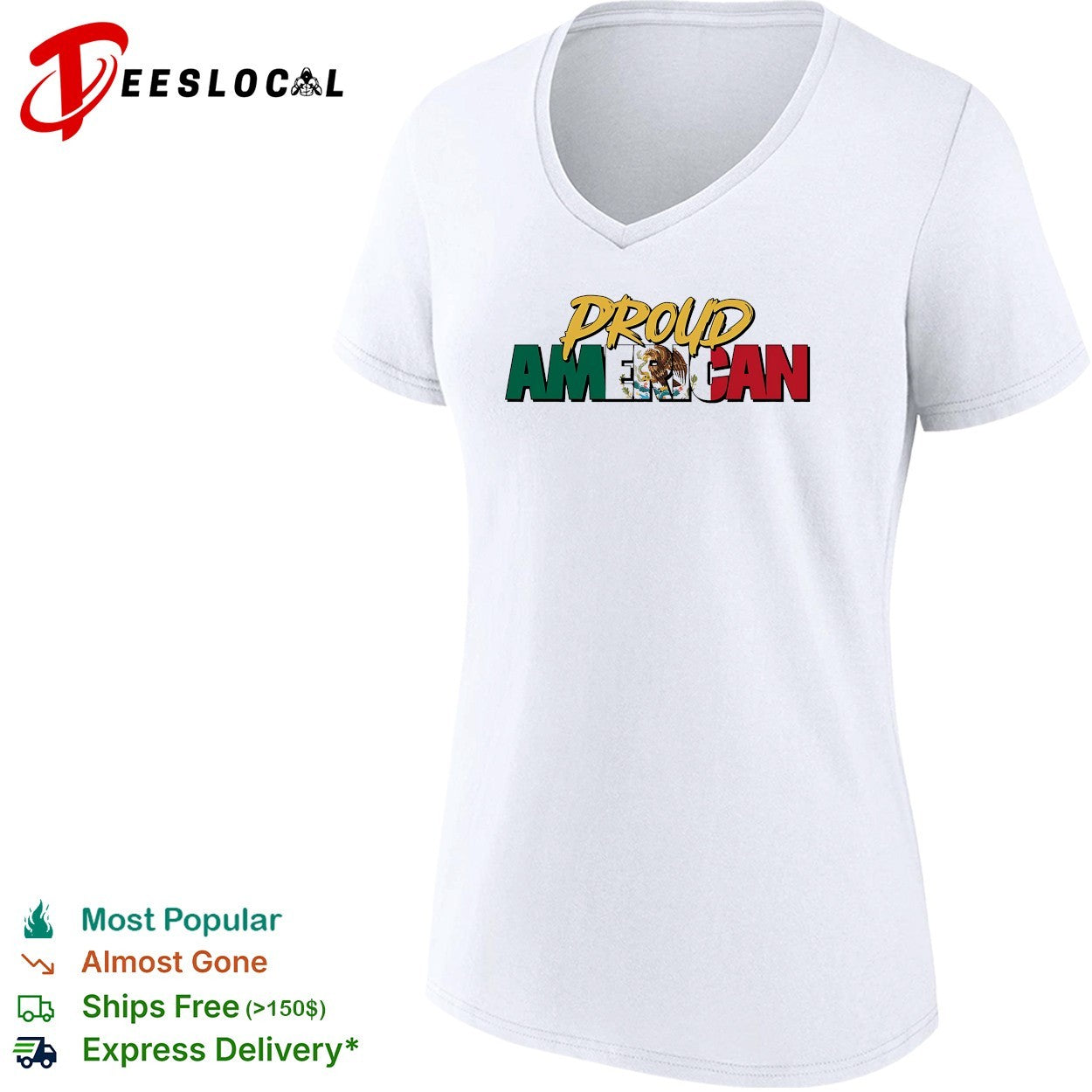 Proud American eagle shirt