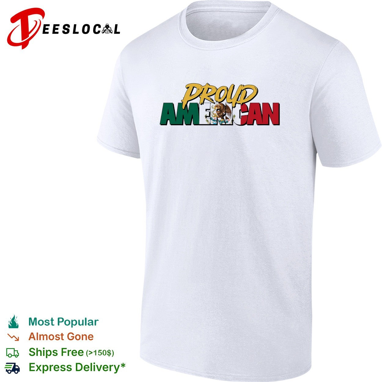 Proud American eagle shirt